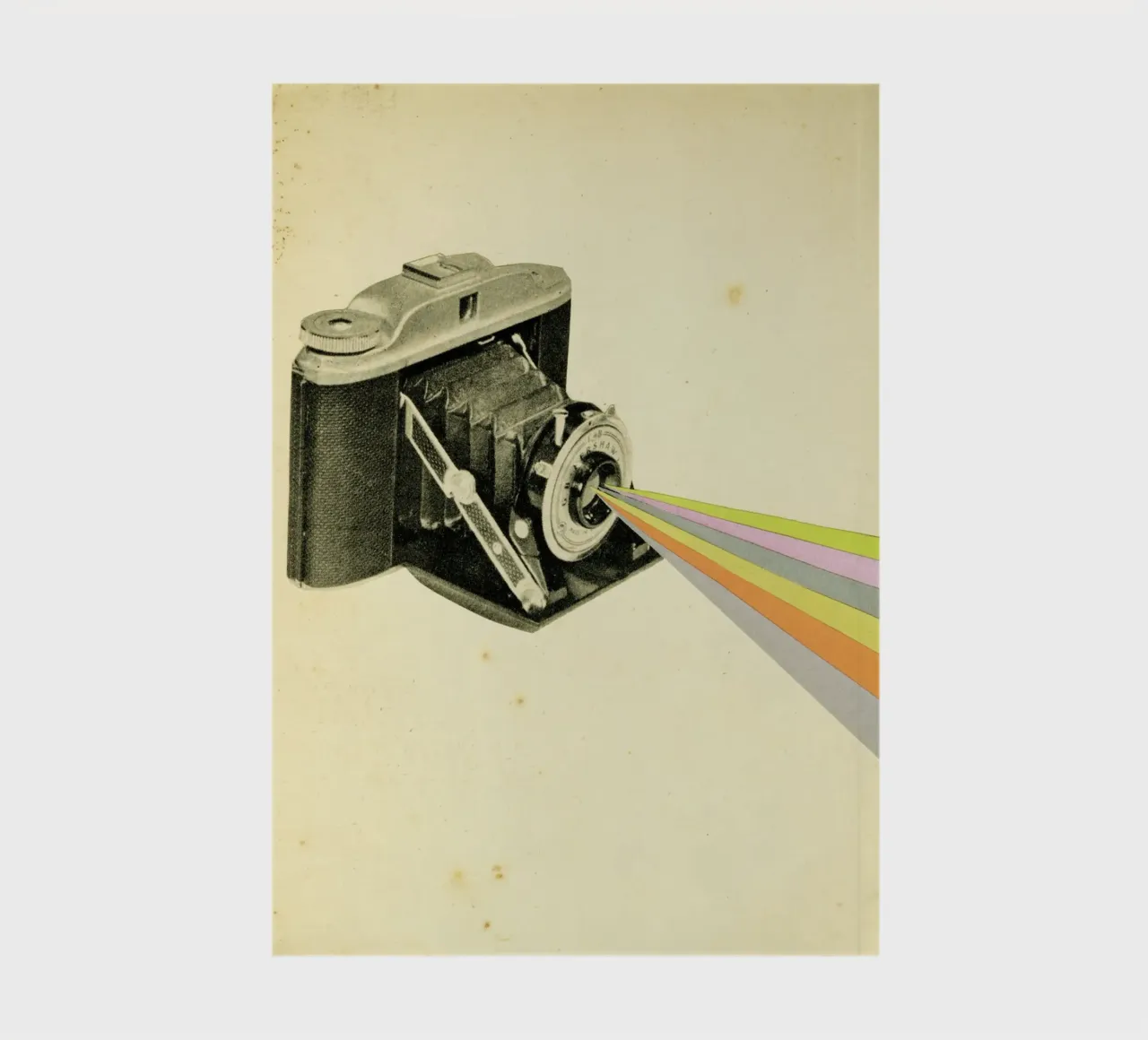 It's a Colourful World notebook by Cassia Beck Collage