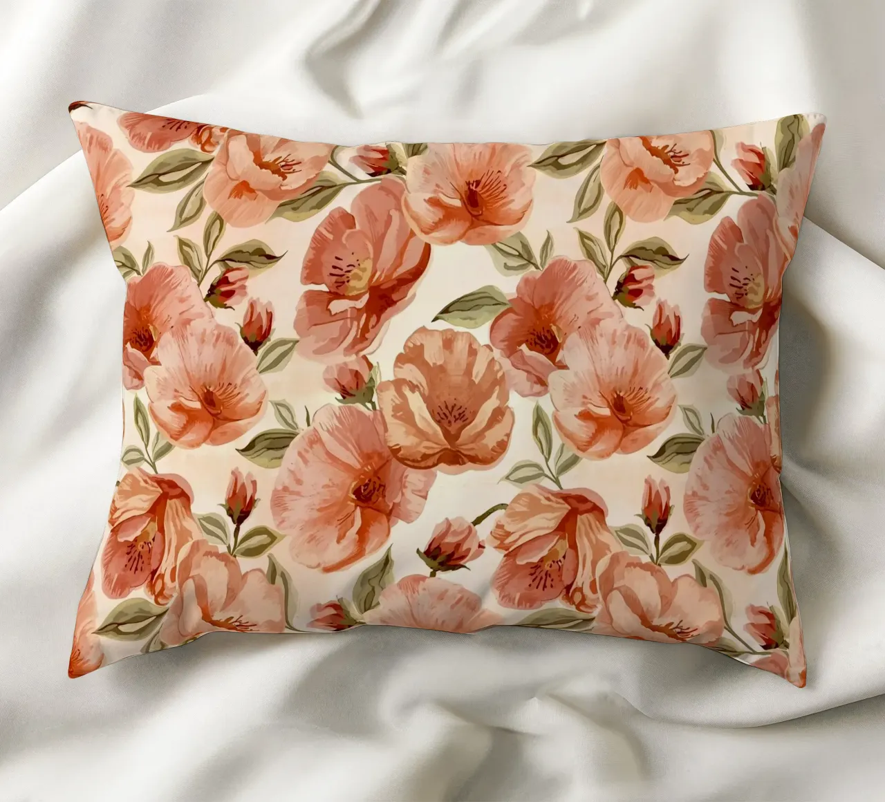 Peachy Botanical cuscino da AzStore11