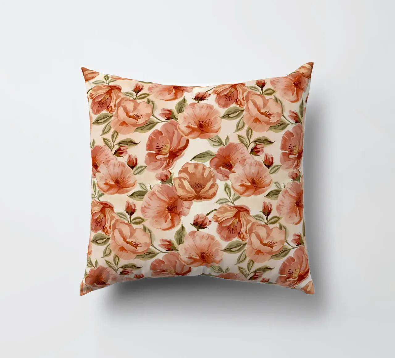Peachy Botanical cuscino da AzStore11