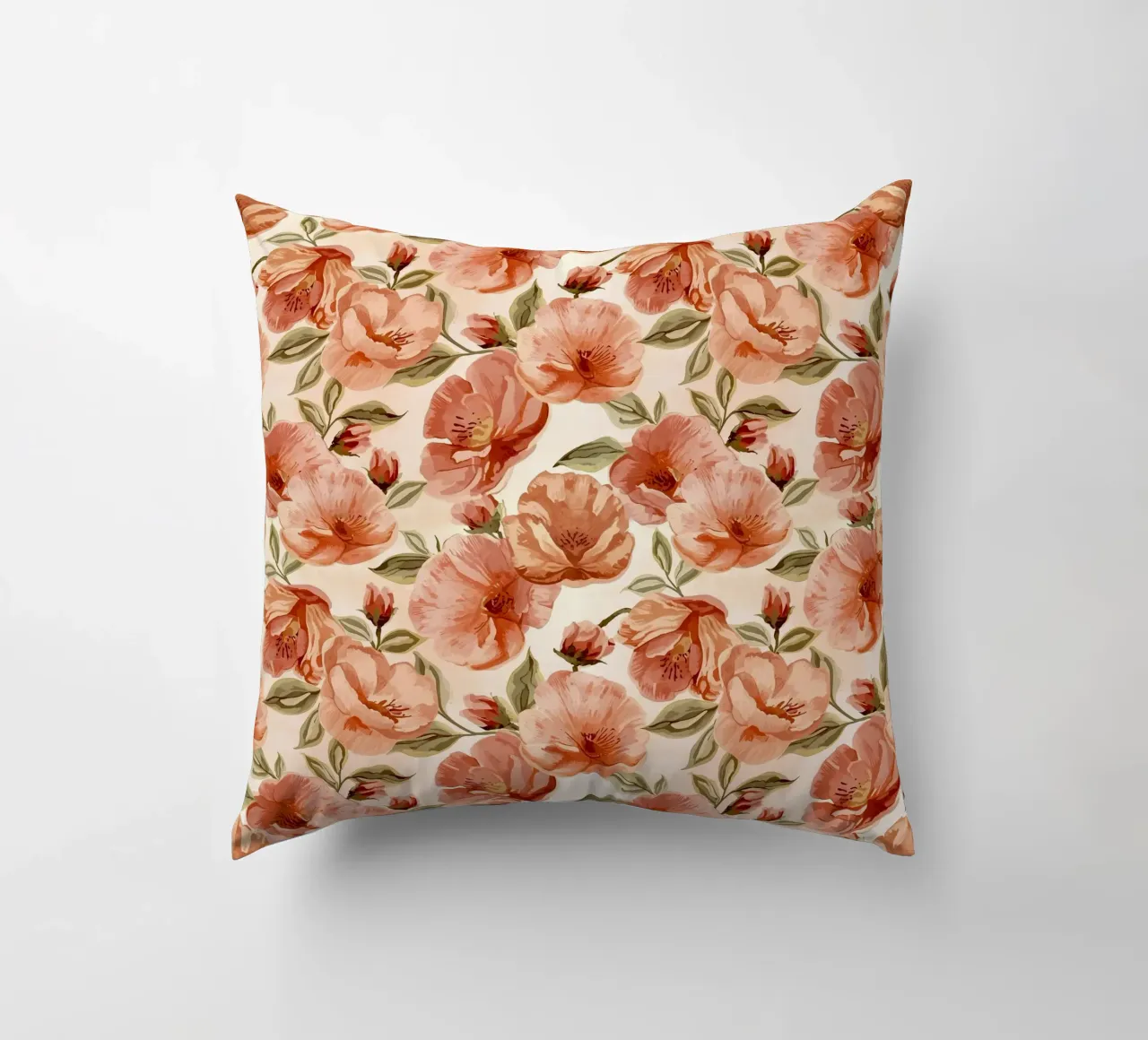 Peachy Botanical cuscino da AzStore11