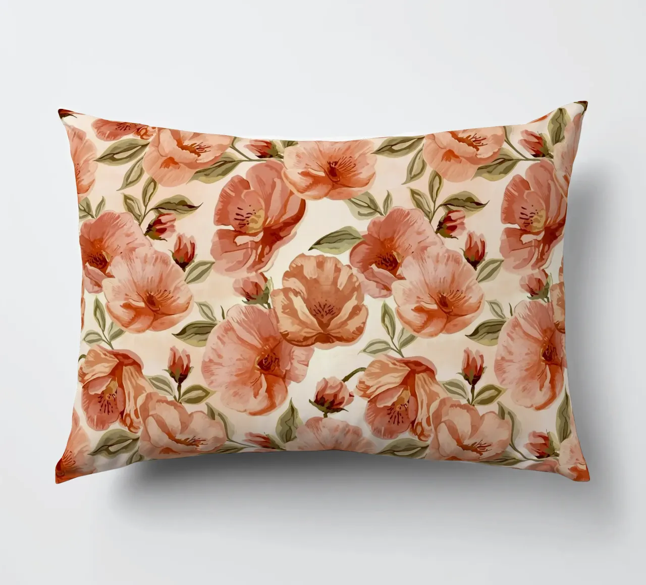 Peachy Botanical cuscino da AzStore11