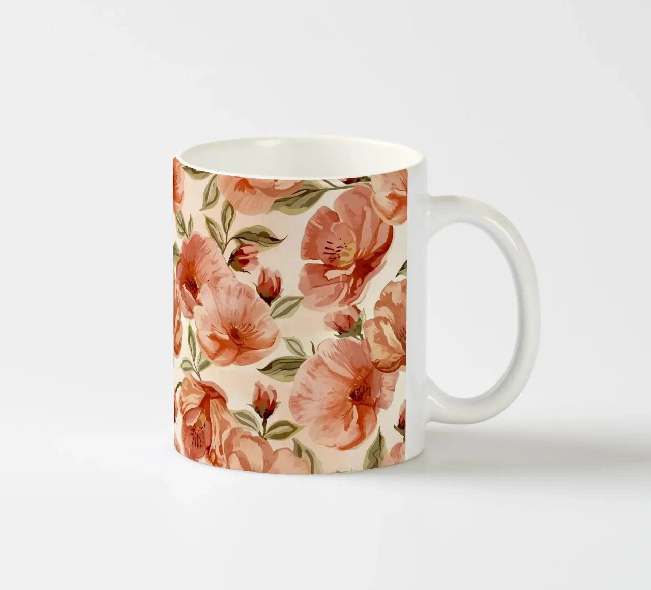 Peachy Botanical tazza in ceramica da AzStore11