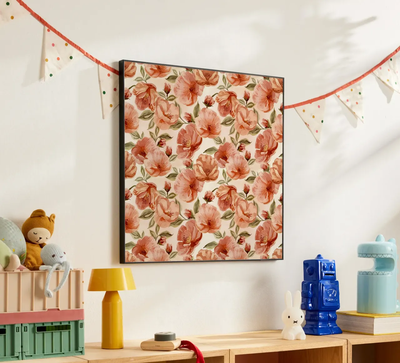 Peachy Botanical alluminio dibond da AzStore11