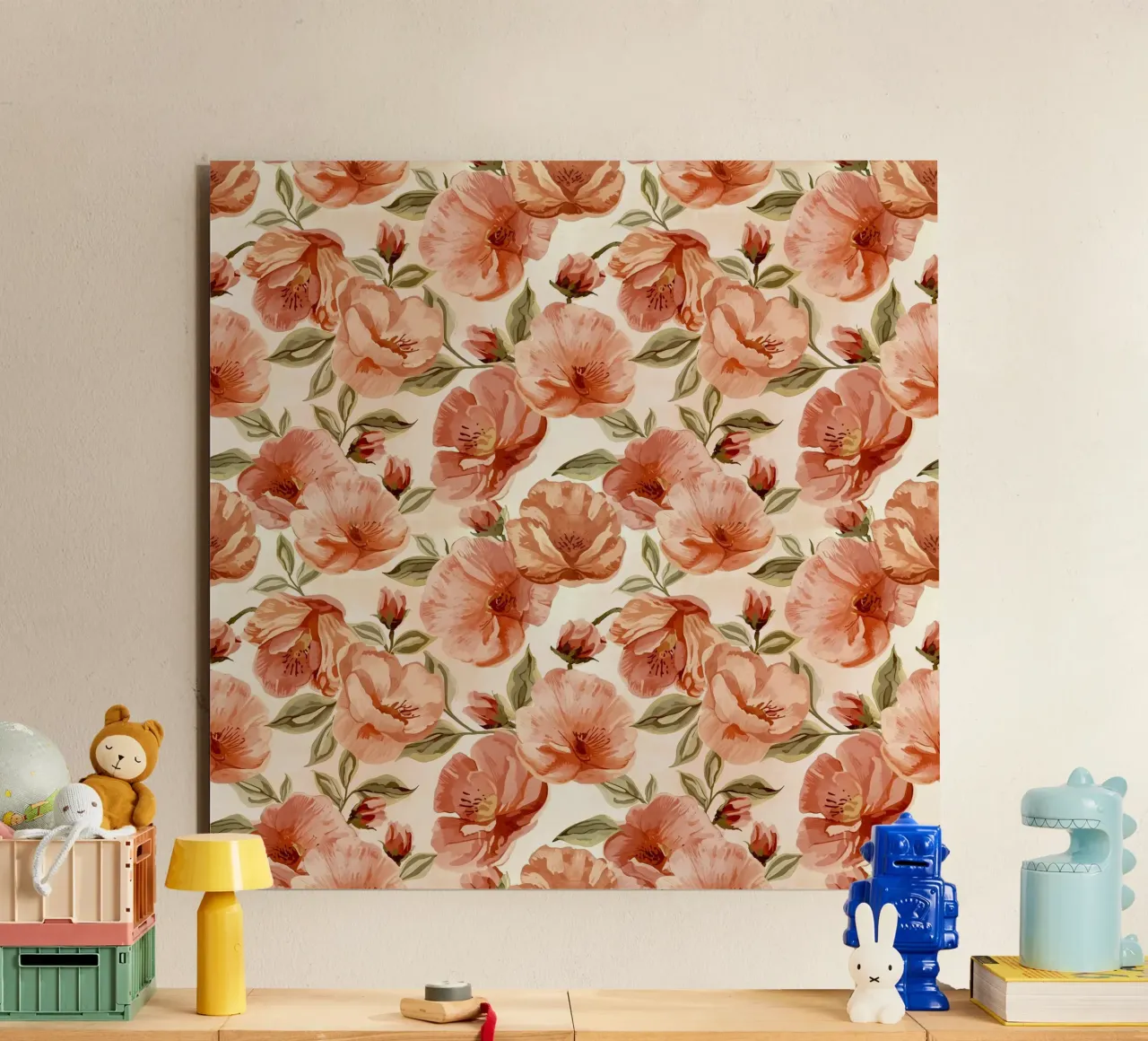 Peachy Botanical alluminio dibond da AzStore11