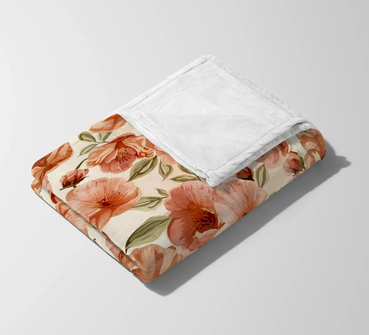 Peachy Botanical coperta in pile da AzStore11