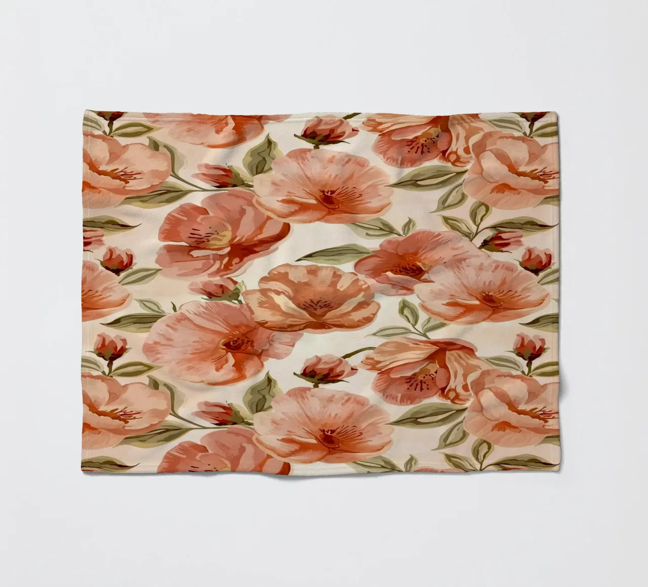 Peachy Botanical coperta in pile da AzStore11