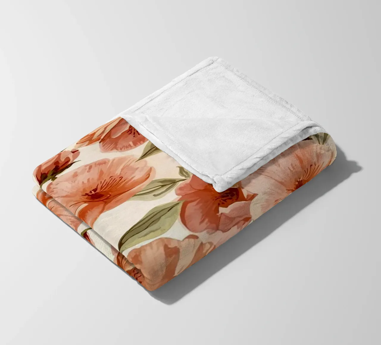 Peachy Botanical coperta in pile da AzStore11