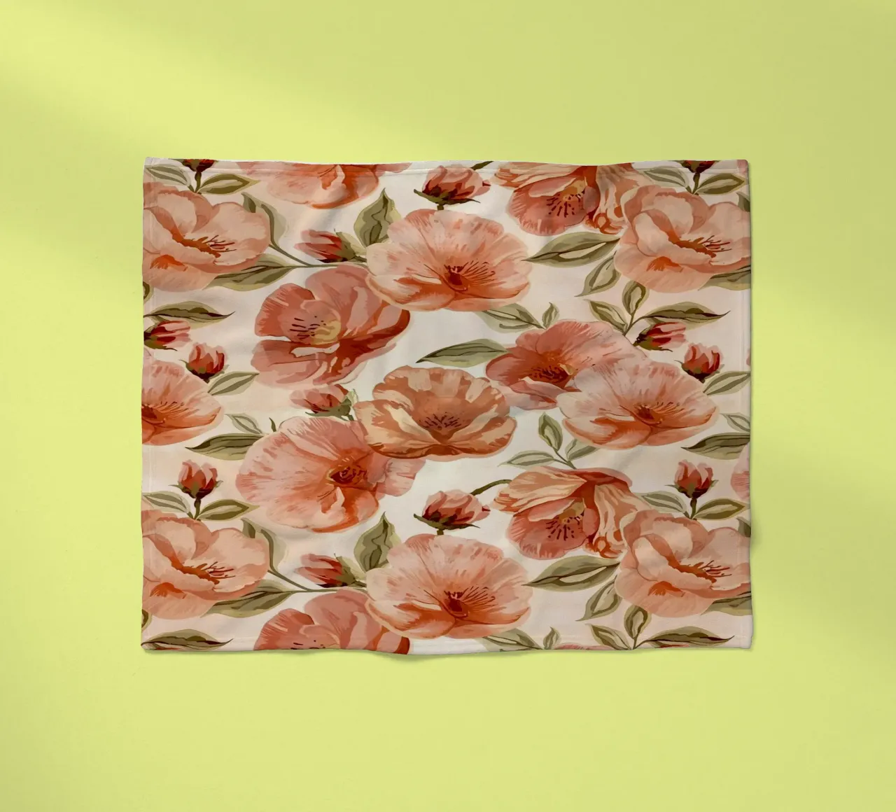 Peachy Botanical coperta in pile da AzStore11