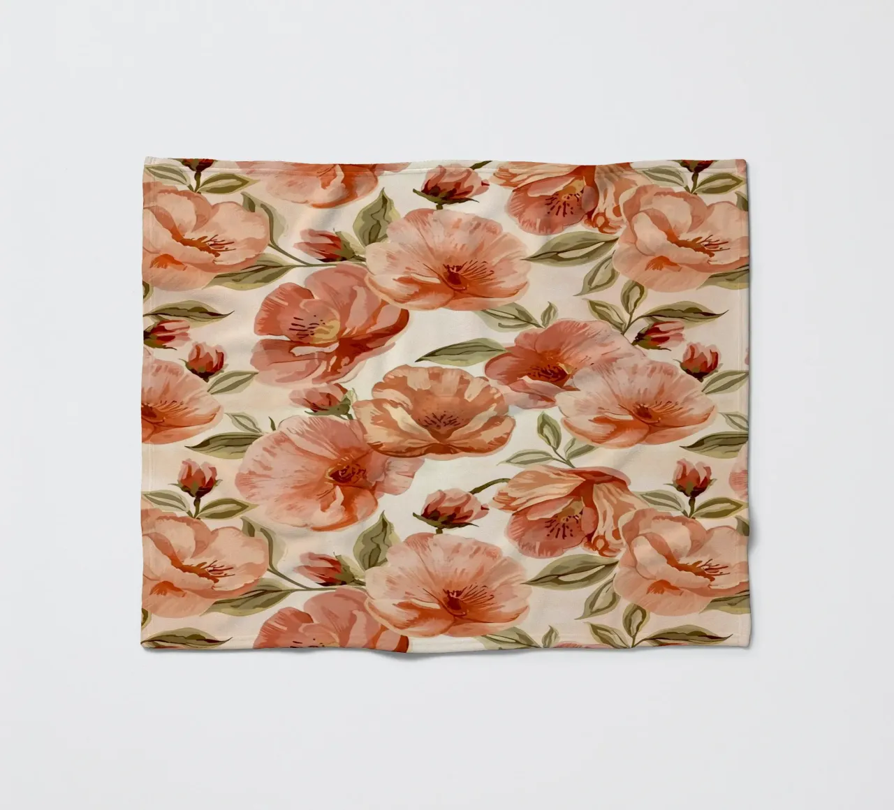 Peachy Botanical coperta in pile da AzStore11