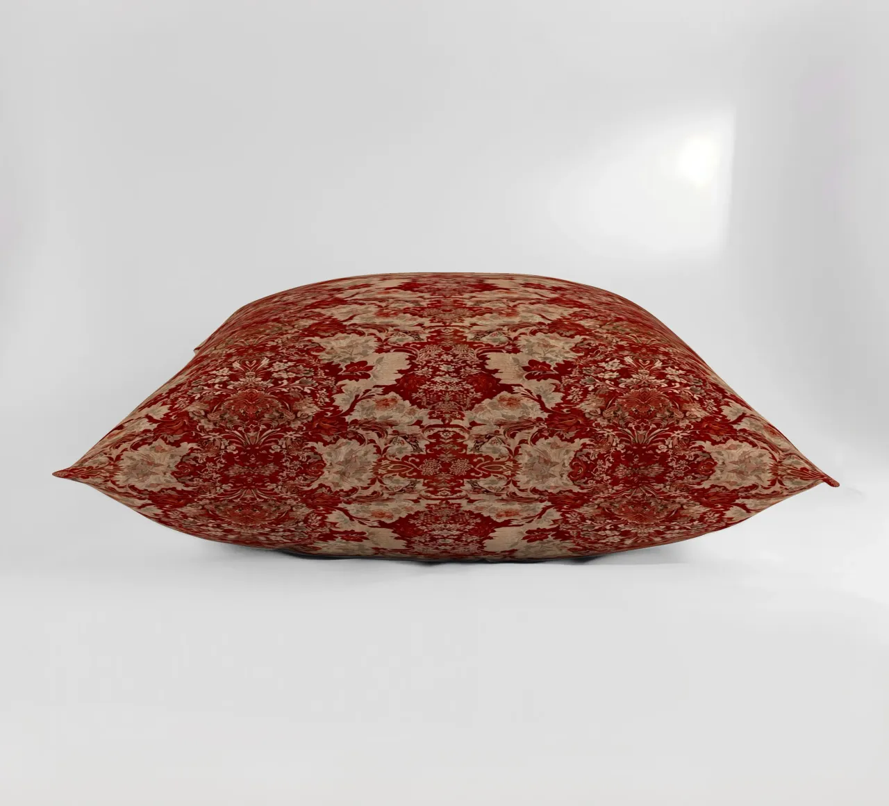 Vintage Red Damask Pattern cuscino da AzStore11