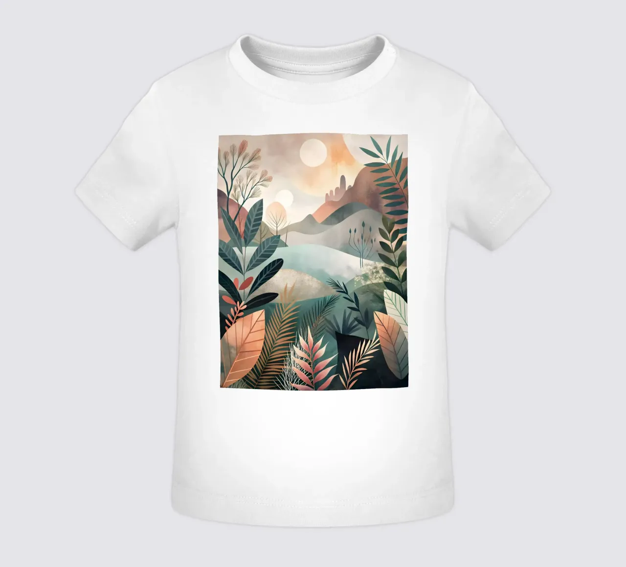 Tramonto sereno maglietta neonato da Artistic-shop