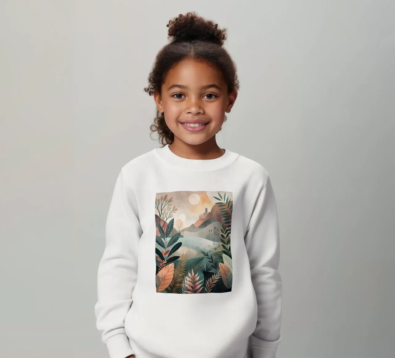 Tramonto sereno felpa bambino da Artistic-shop