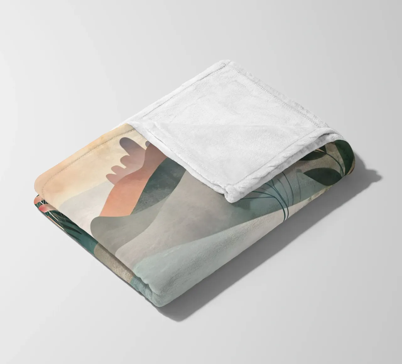 Tramonto sereno coperta in pile da Artistic-shop