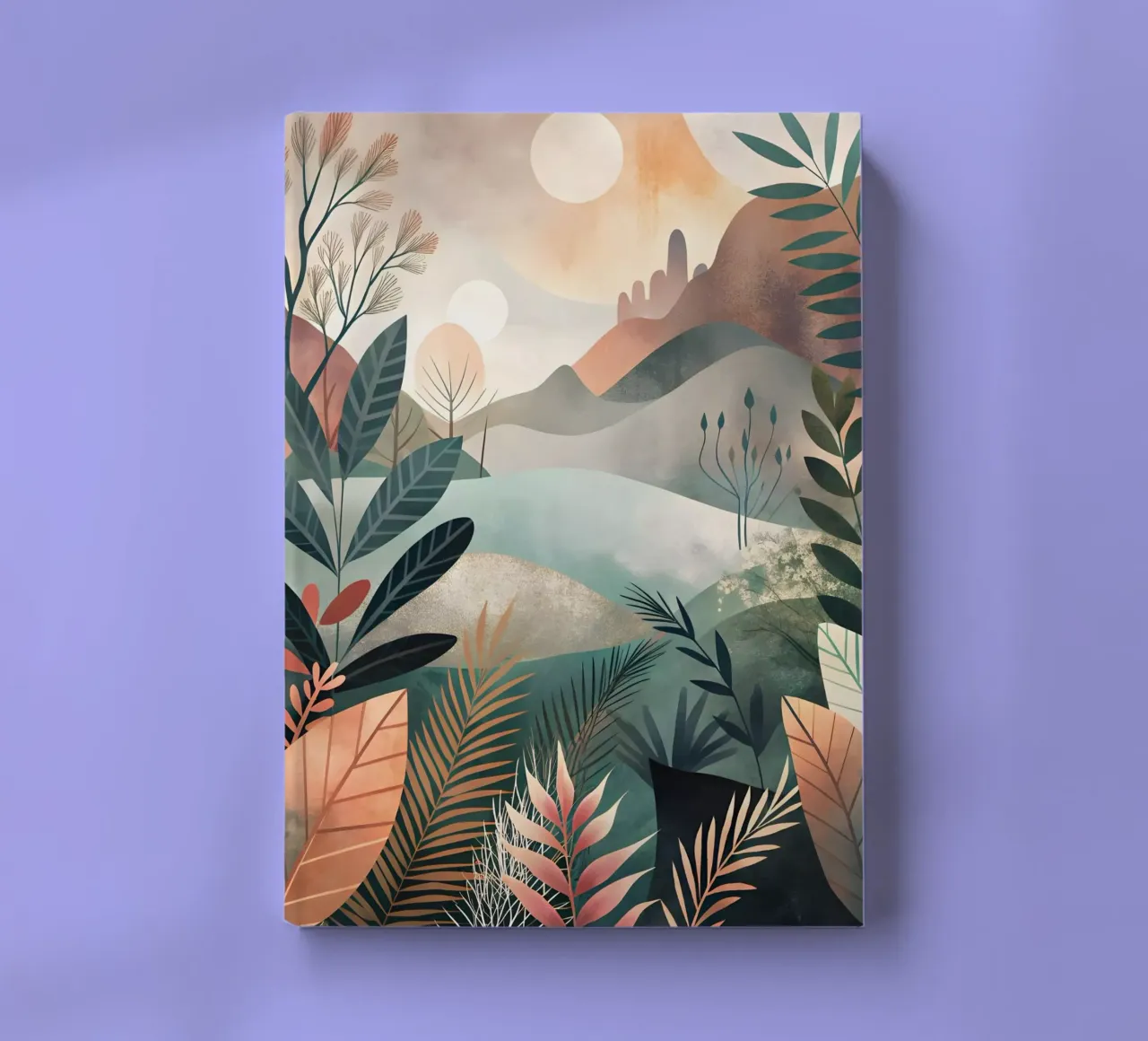 Serene Sunset notebook by Artistic-shop