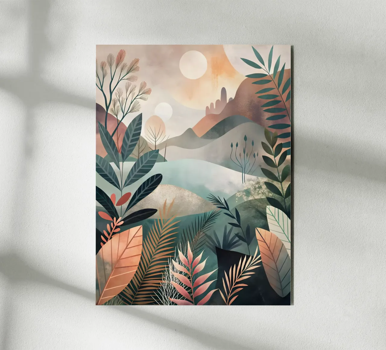 Tramonto sereno alluminio dibond da Artistic-shop