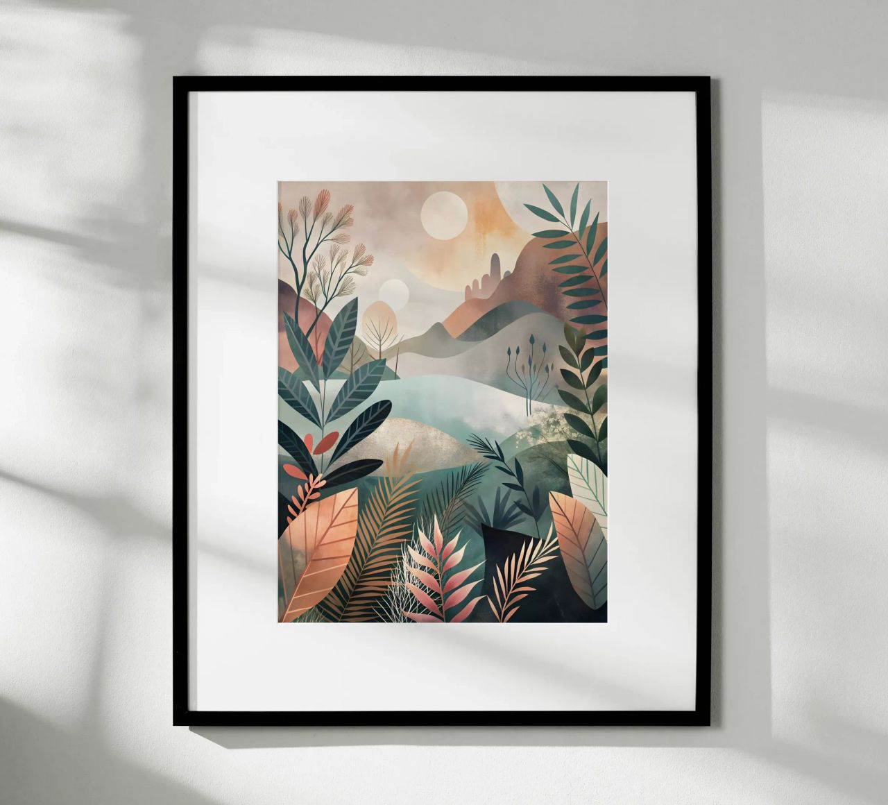 Puesta de sol serena poster de Artistic-shop
