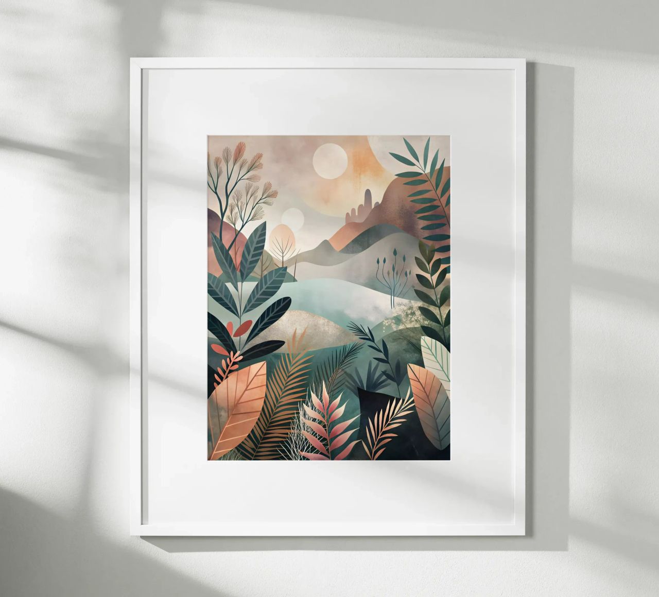 Puesta de sol serena poster de Artistic-shop