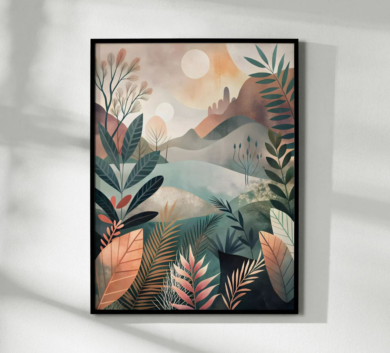 Puesta de sol serena poster de Artistic-shop