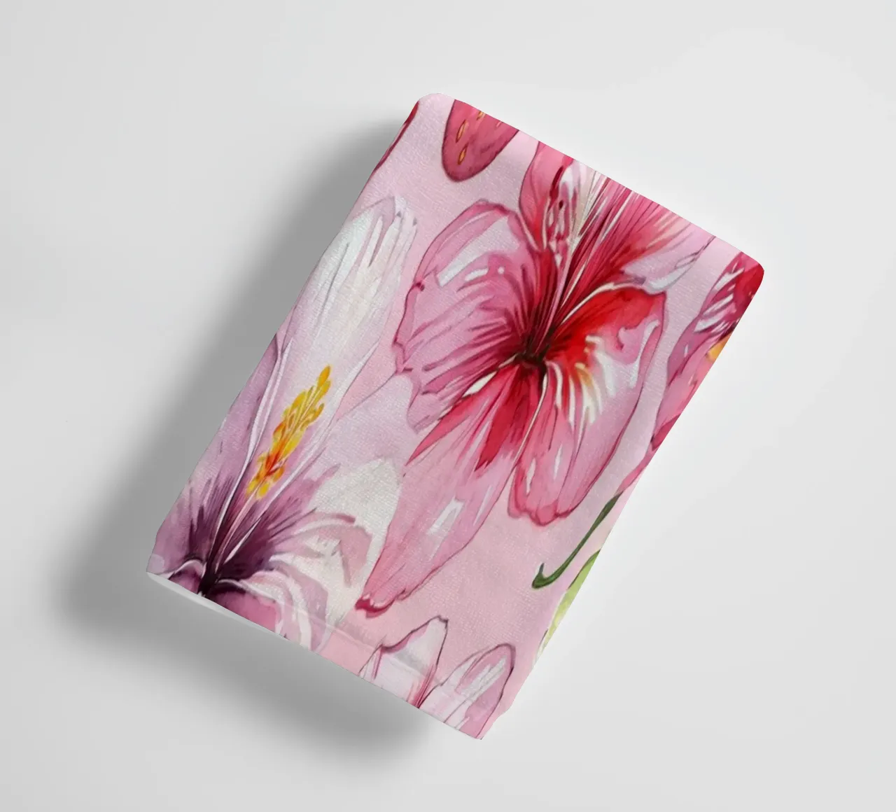 Strawberry Hibiscus Pattern asciugamano da bagno da AzStore11