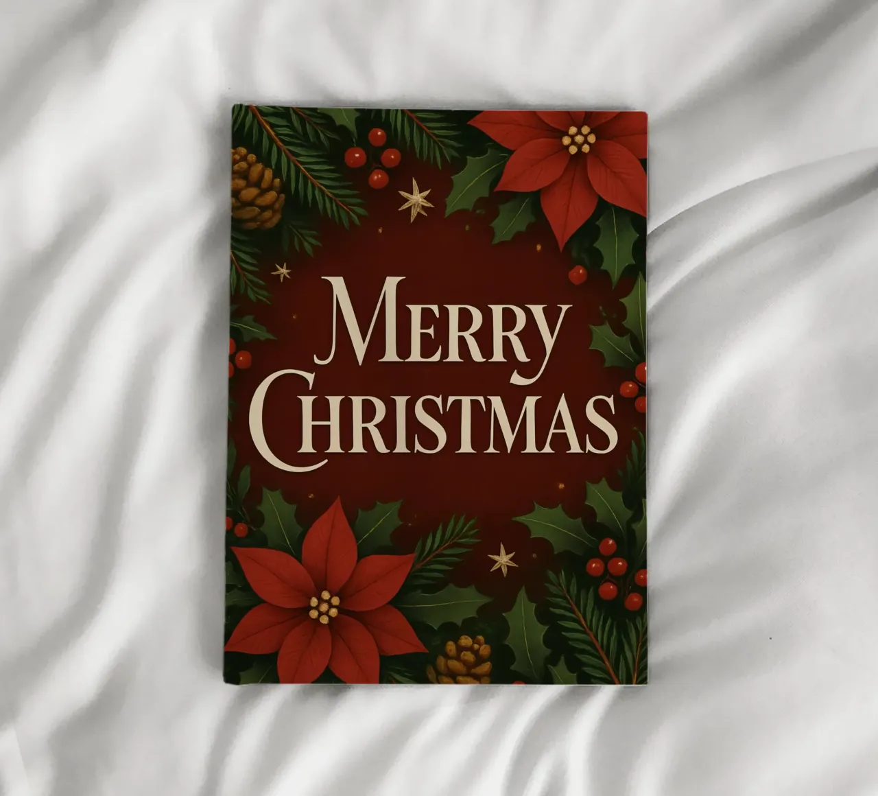 Buon Natale botanico classico diario da Nordic Noel Studio