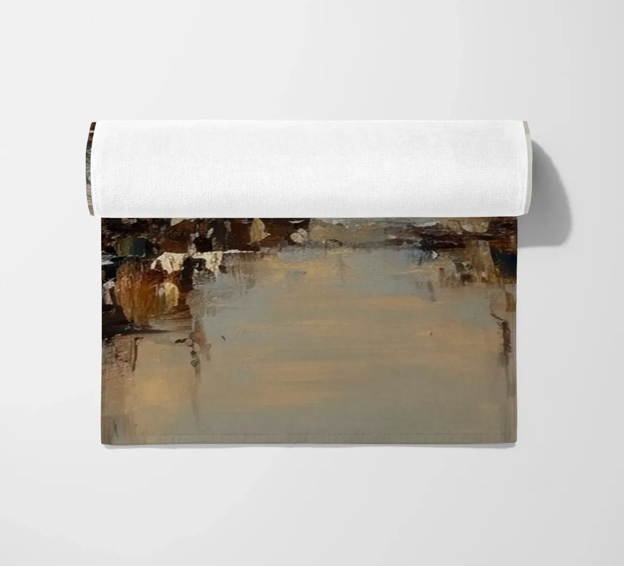 Abstract Cityscap Natural Color Field Tone telo mare da EverLuvv Studio