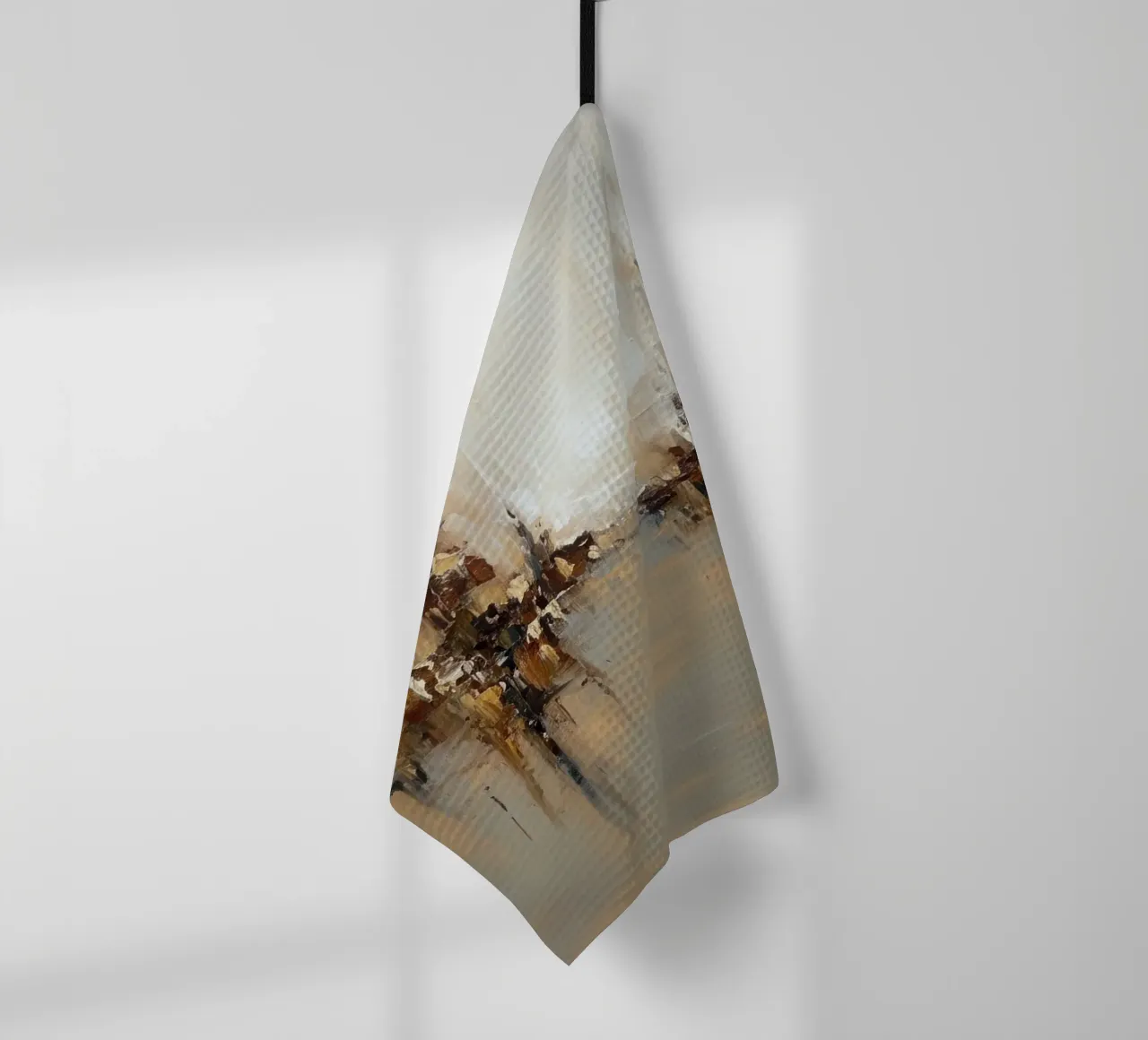 Abstract Cityscap Natural Color Field Tone canovaccio da cucina da EverLuvv Studio