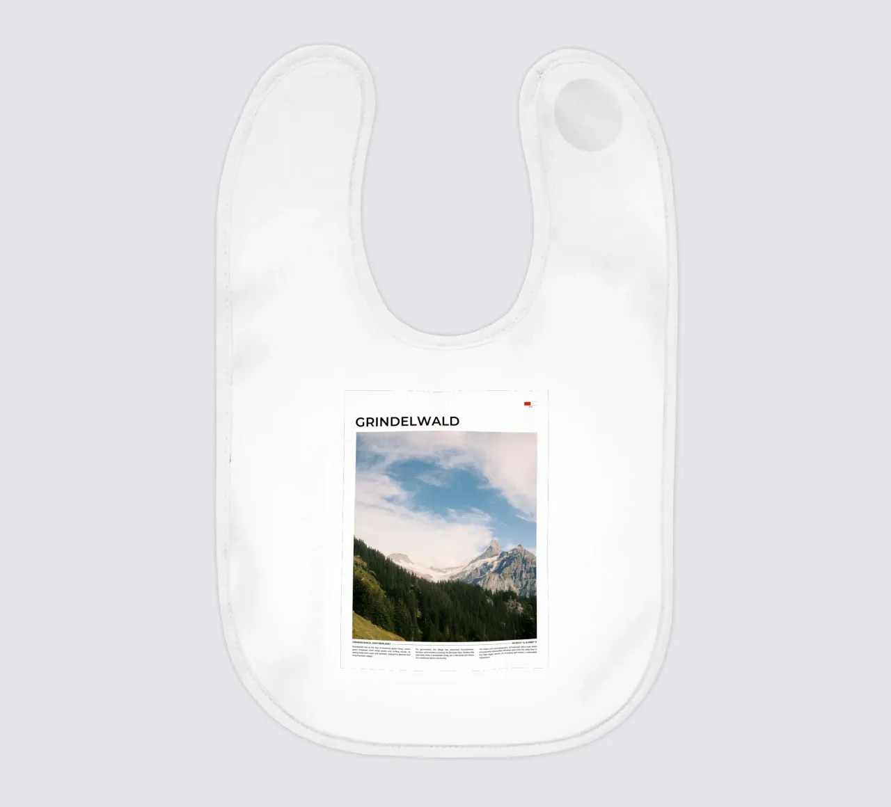 Grindelwald II: Typography bavaglino da FujiType