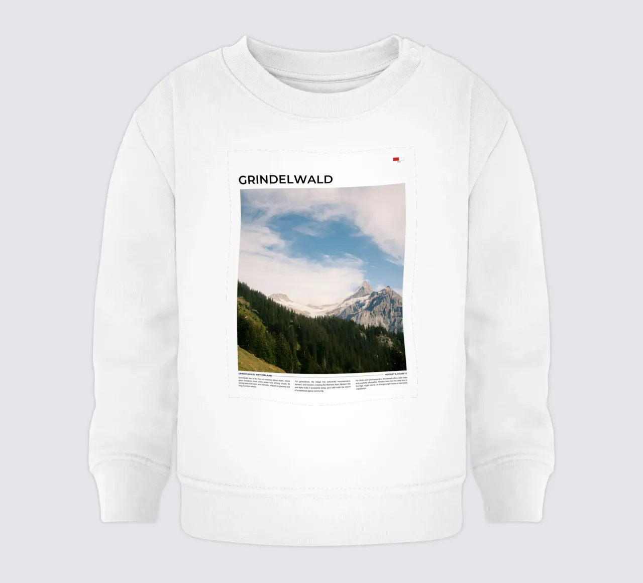 Grindelwald II: Typography felpa neonato da FujiType