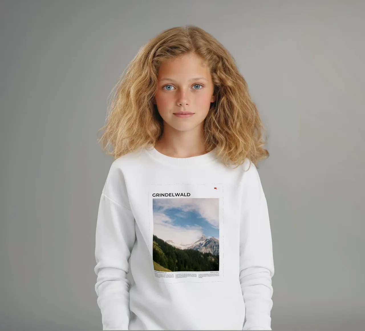 Grindelwald II: Typography felpa bambino da FujiType