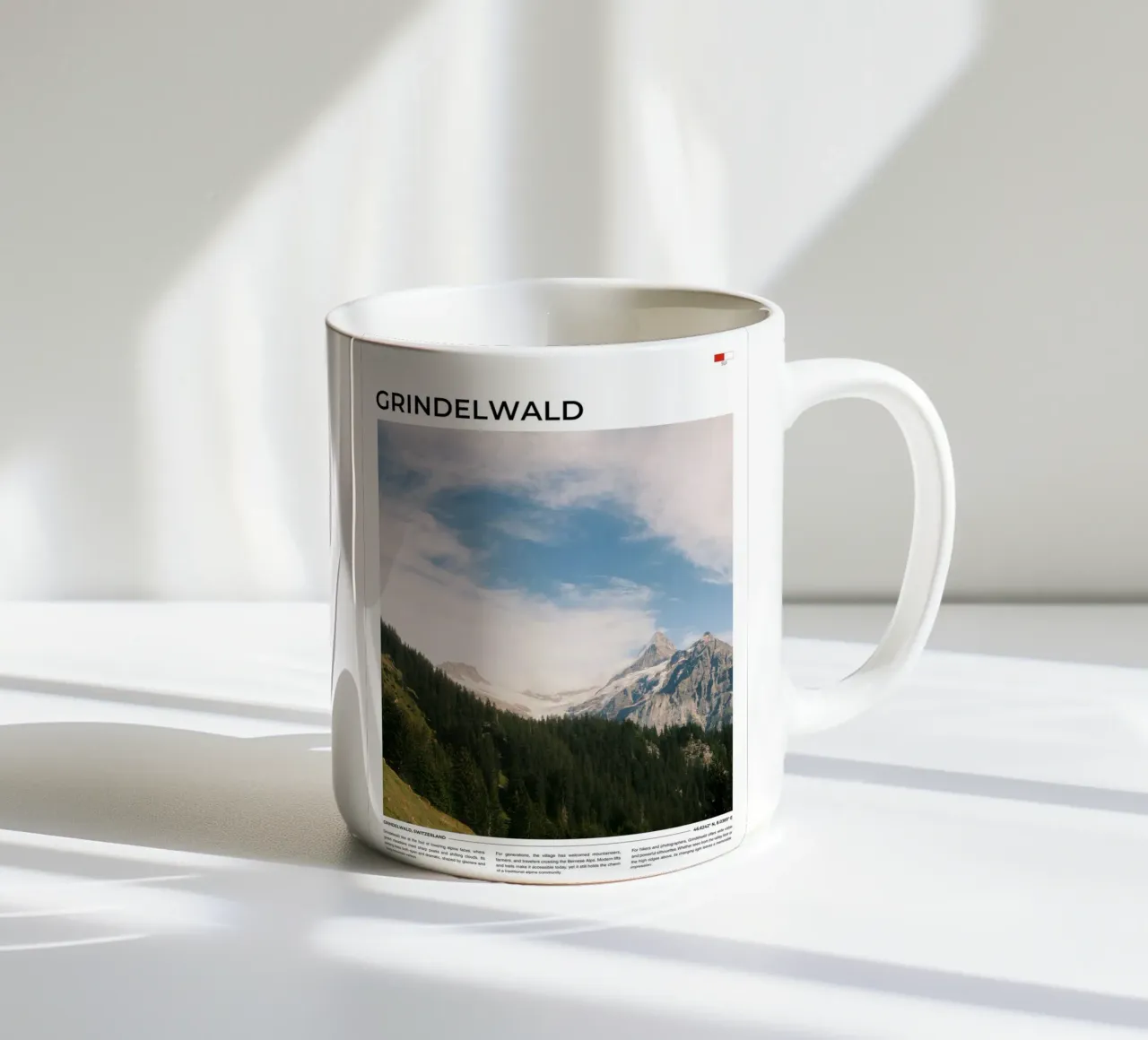 Grindelwald II: Typography tazza in ceramica da FujiType