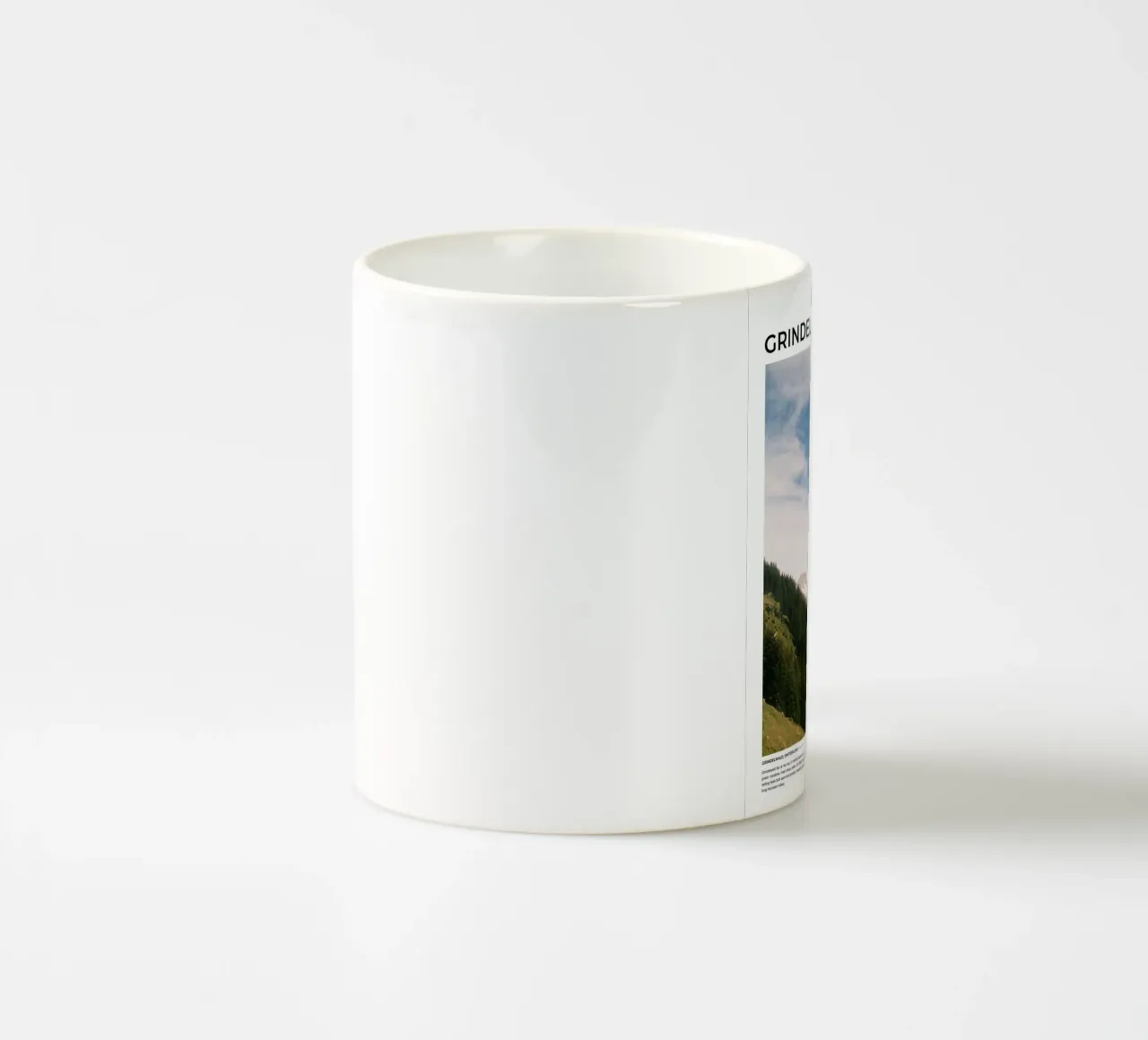 Grindelwald II: Typography tazza in ceramica da FujiType