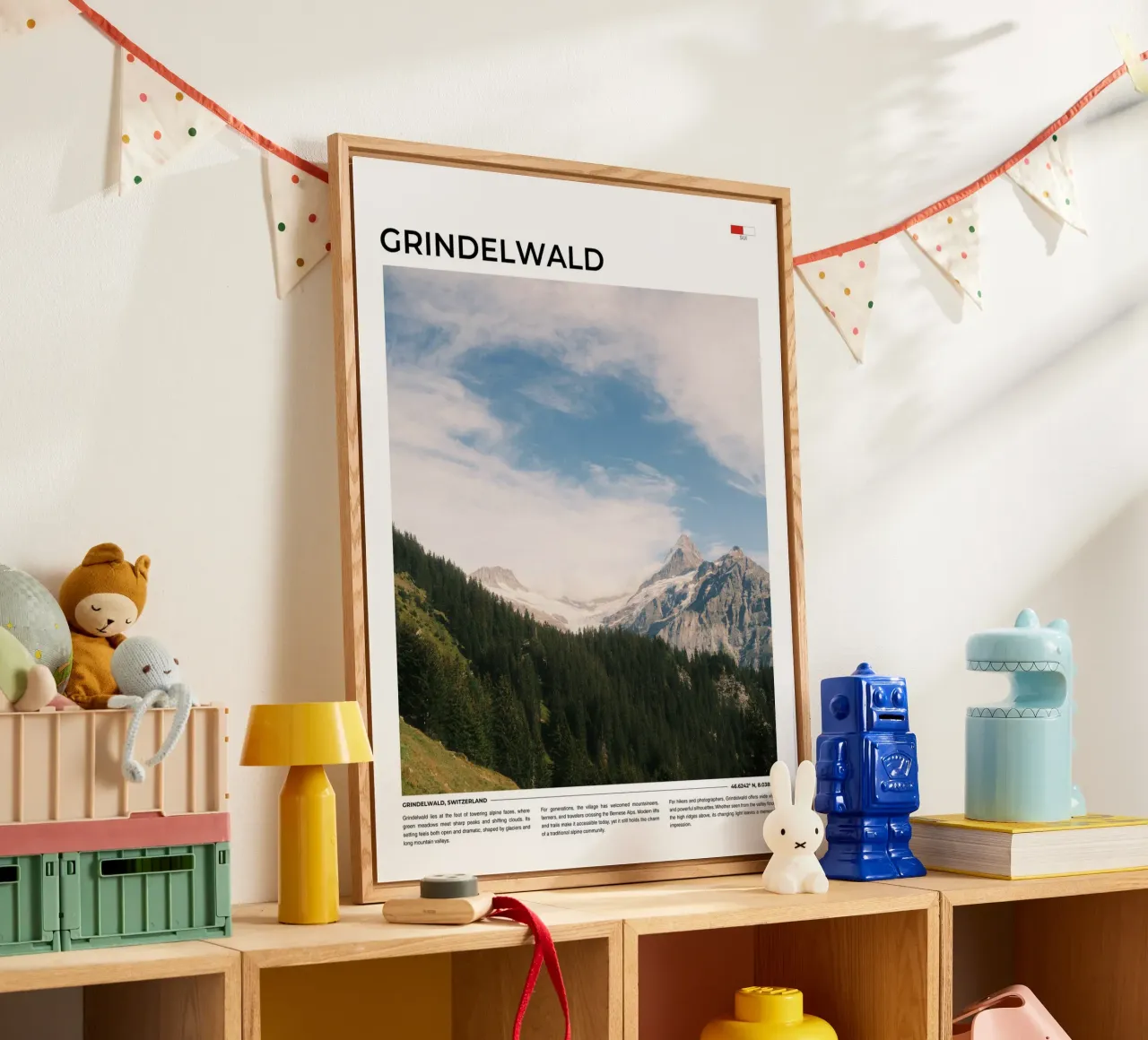Grindelwald II: Typography plexiglass da FujiType