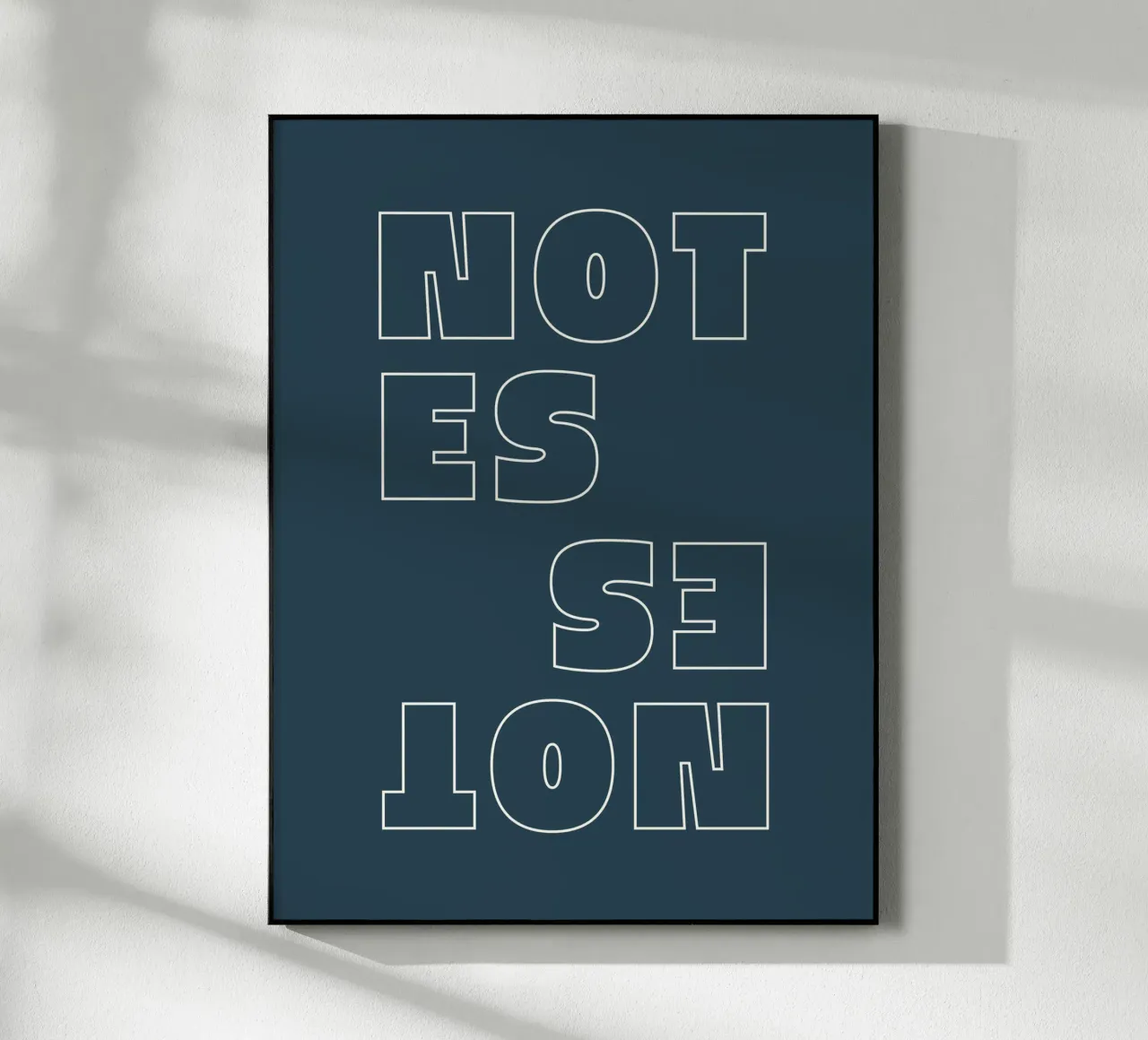 Outline plexiglass da North & Notes