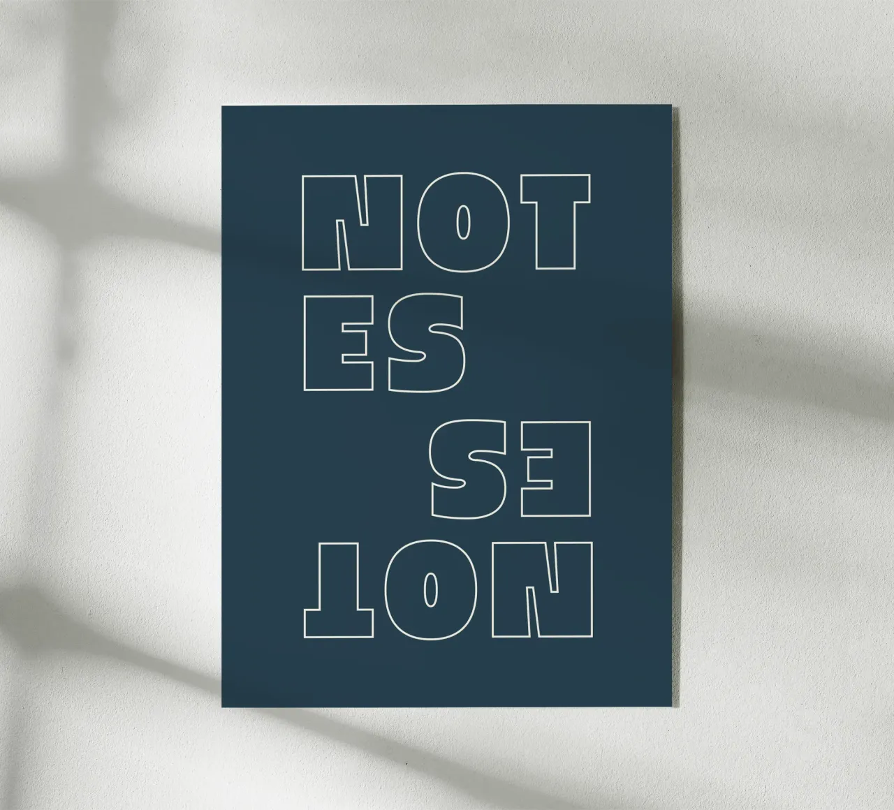 Outline plexiglass da North & Notes