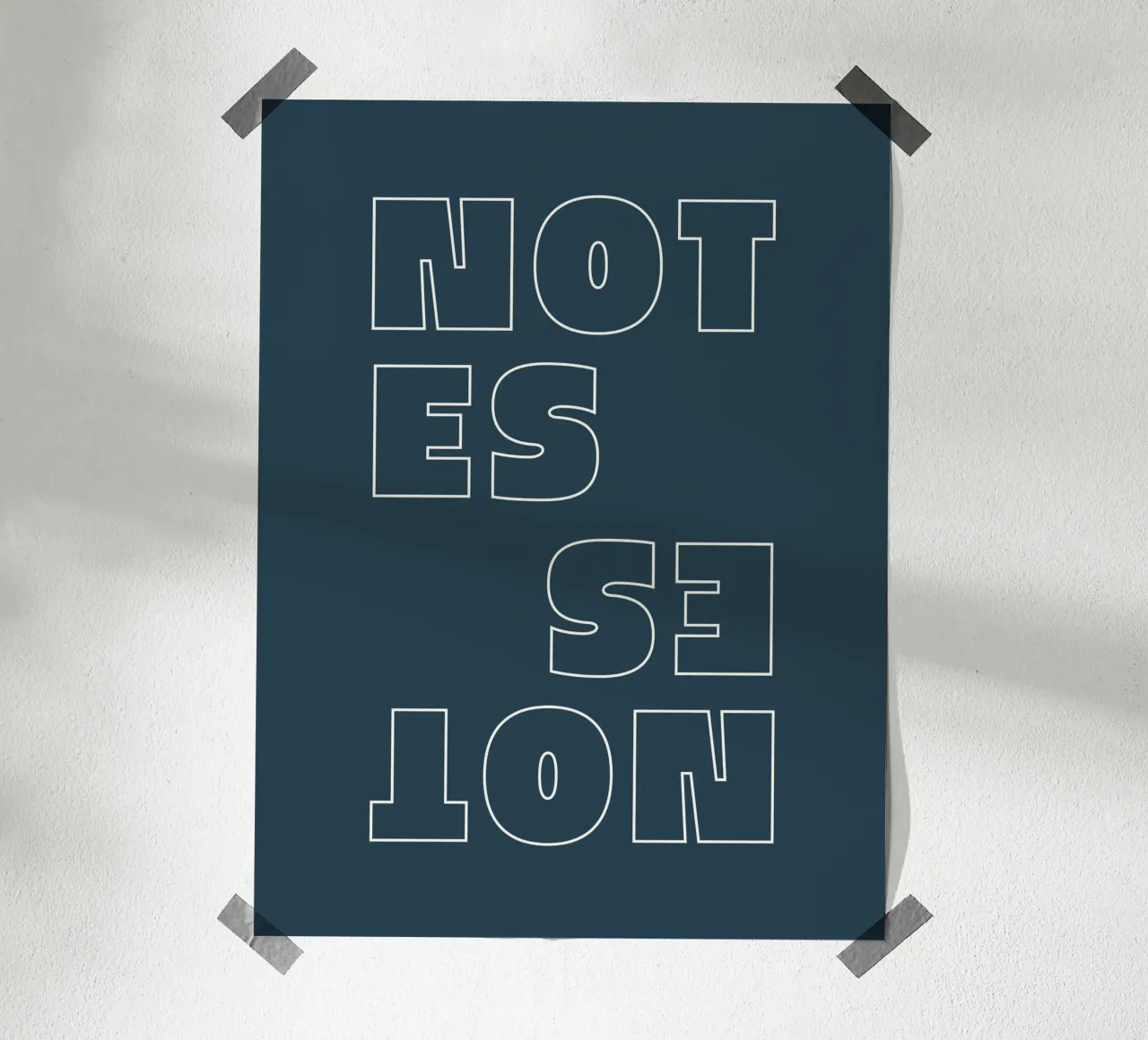 Outline poster da North & Notes