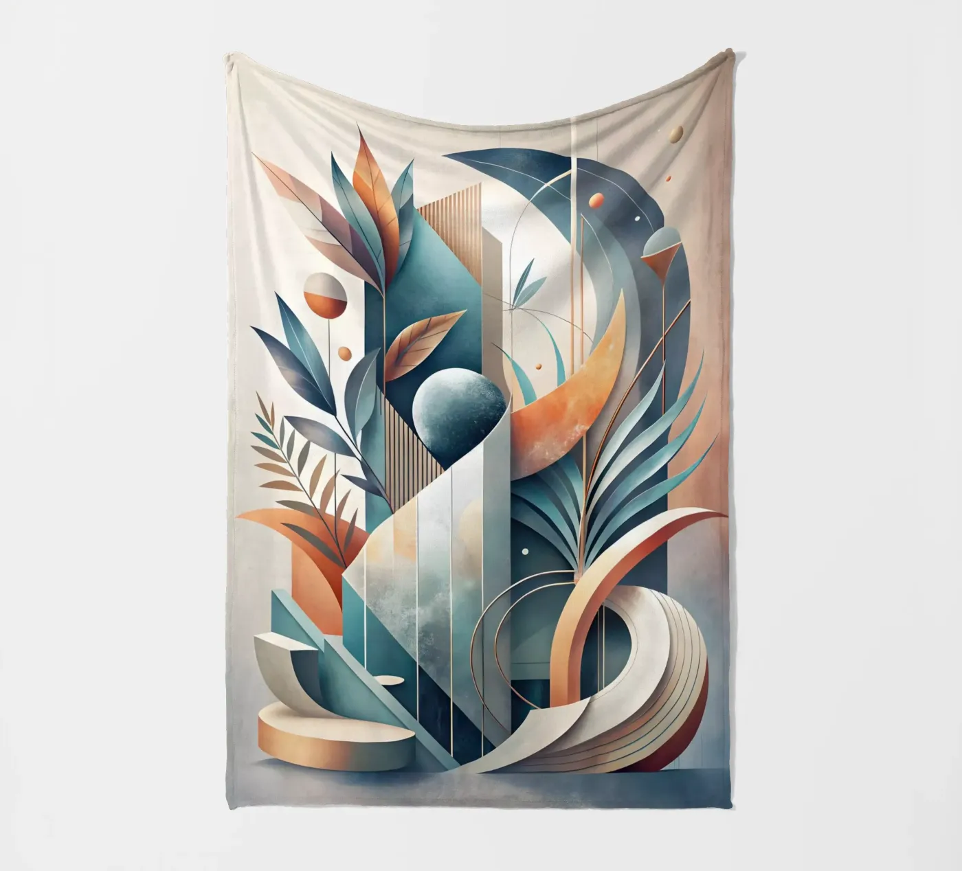 Celestial Harmony fleece blanket by Artistic-shop