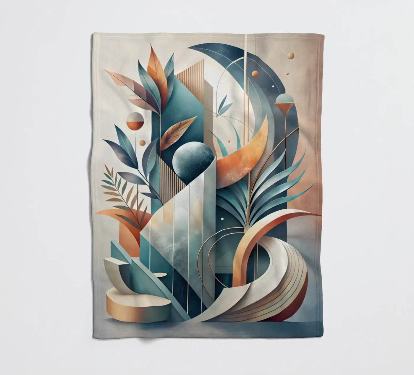 Celestial Harmony fleece blanket by Artistic-shop
