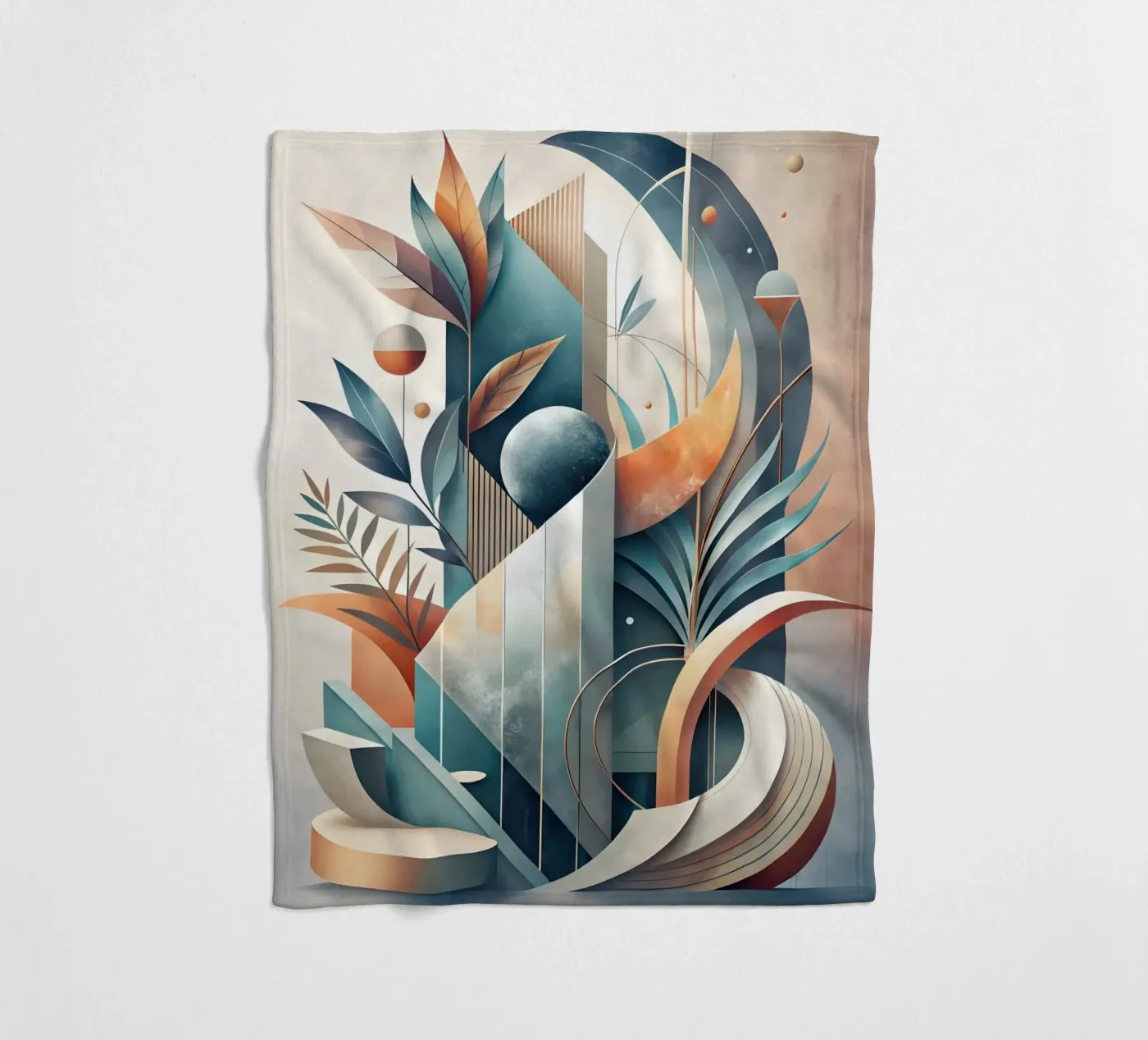 Celestial Harmony fleece blanket by Artistic-shop