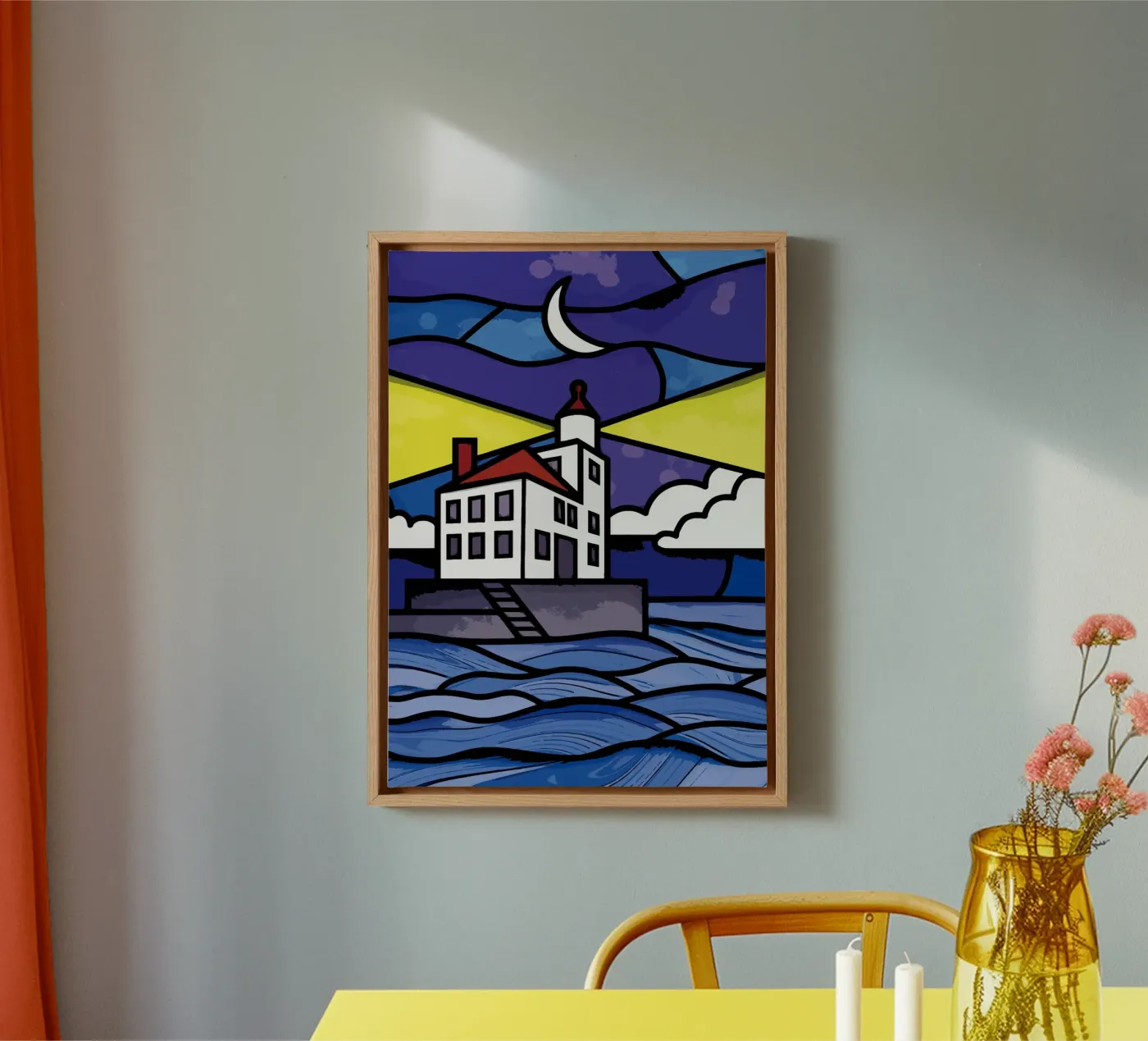 lighthouse canvas by AZR