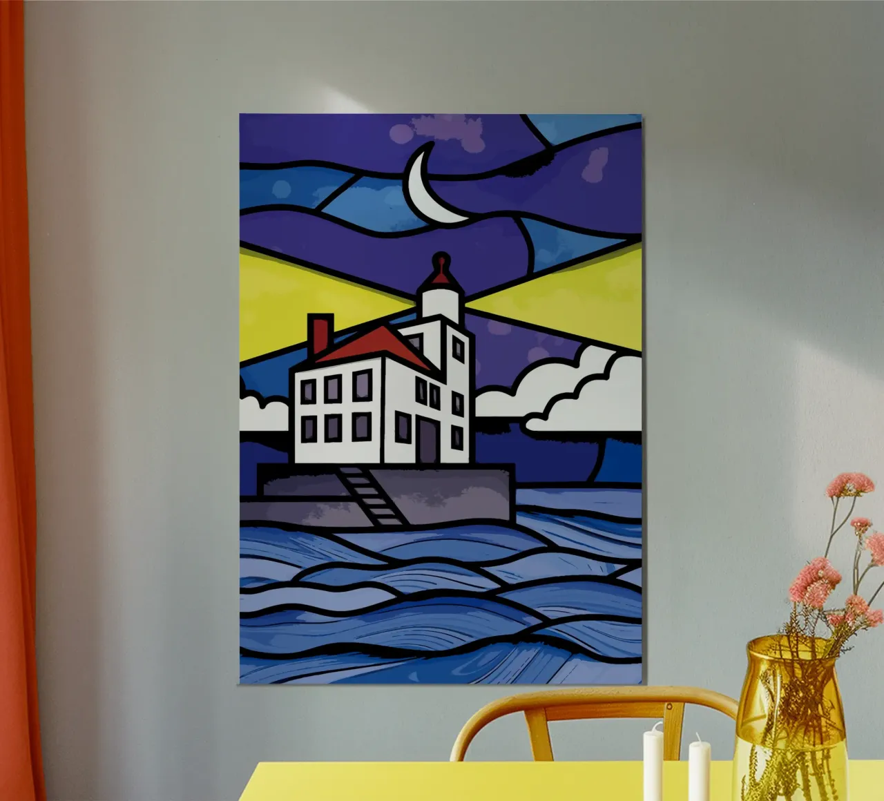 lighthouse poster van AZR