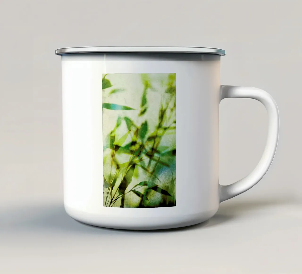 Bamboo 3 tazza in smalto da IRIS LEHNHARDT FINE ART