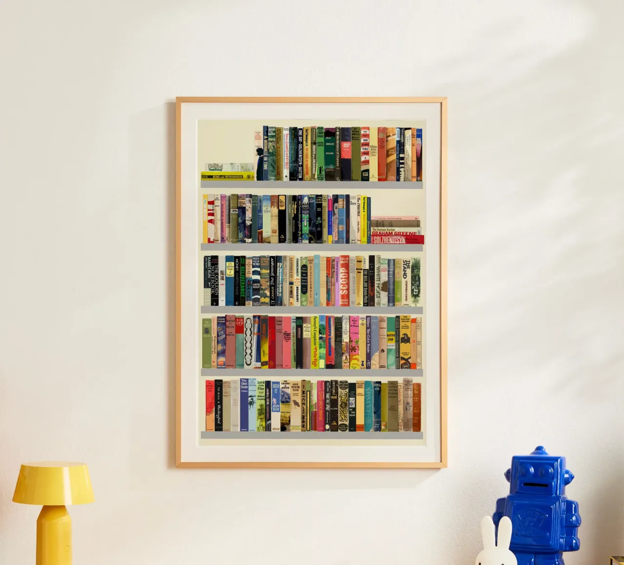 I più grandi libri del ventesimo secolo - Stampa del dorso del libro carta hahnemühle da MissLiterarty