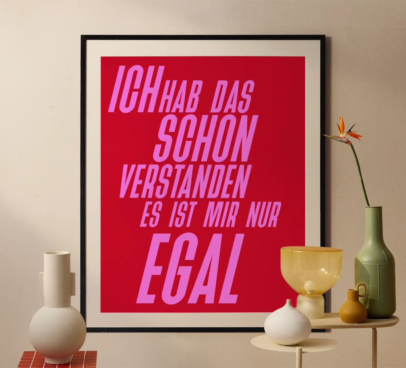 EGAL poster da Typografik