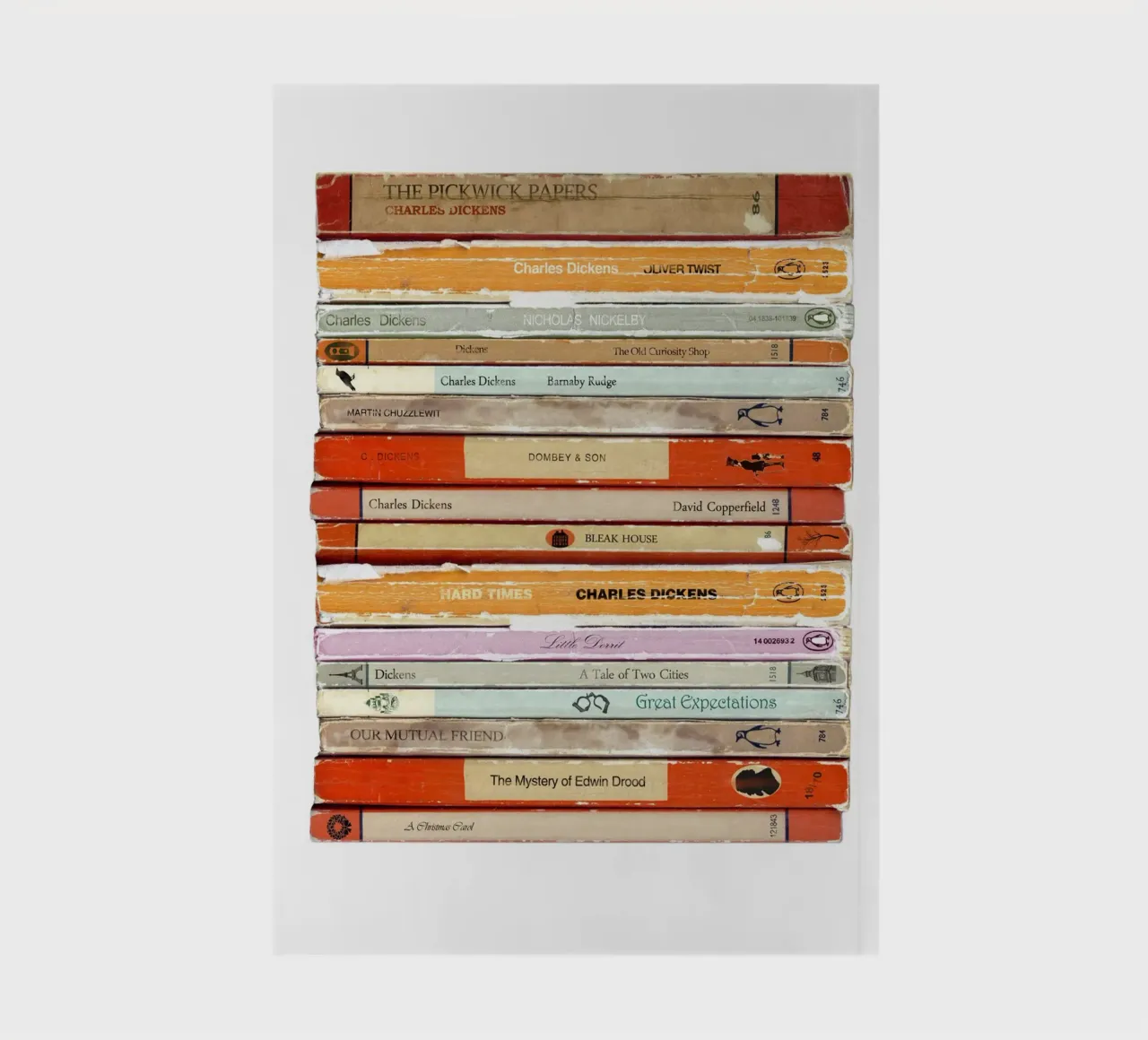 Charles Dickens Collected Works Print notebook by MissLiterarty