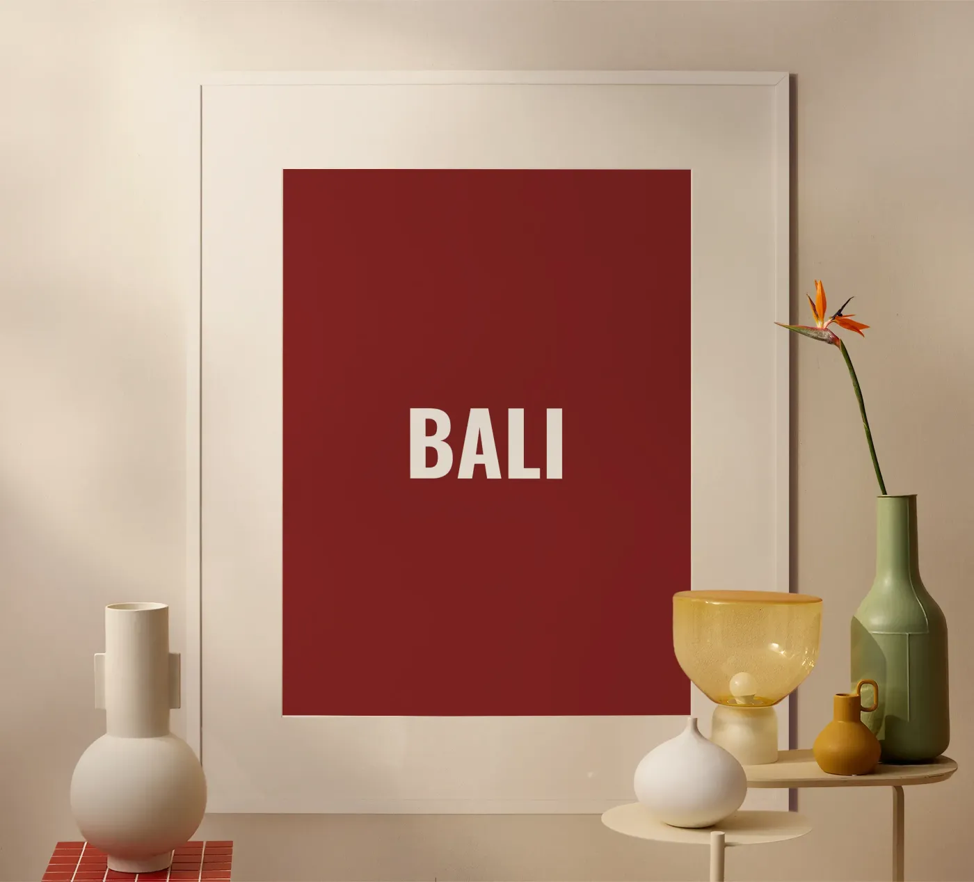 BALI poster by Simple