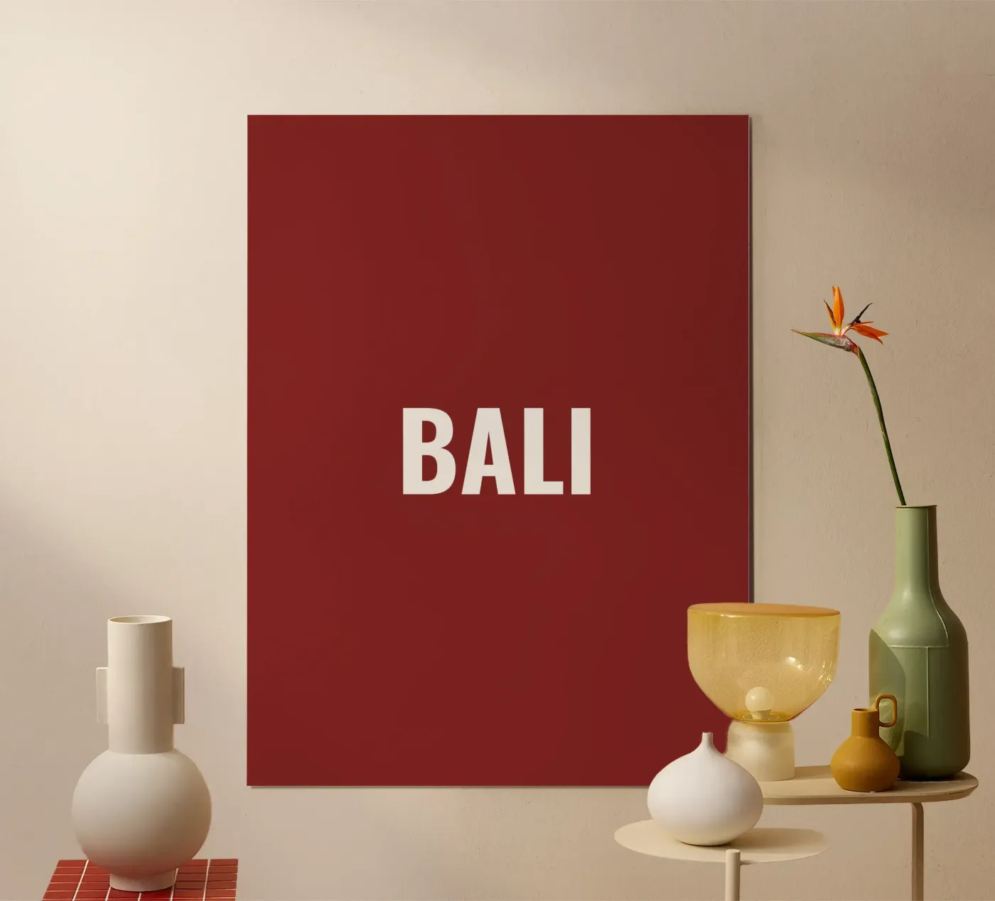 BALI poster by Simple