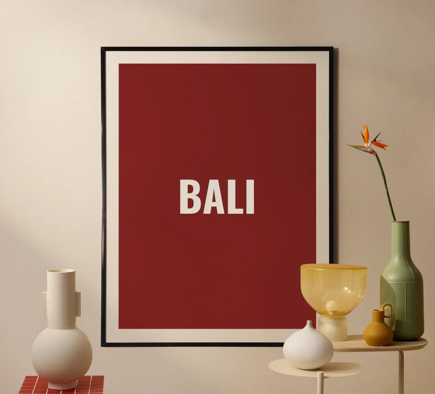 BALI poster by Simple