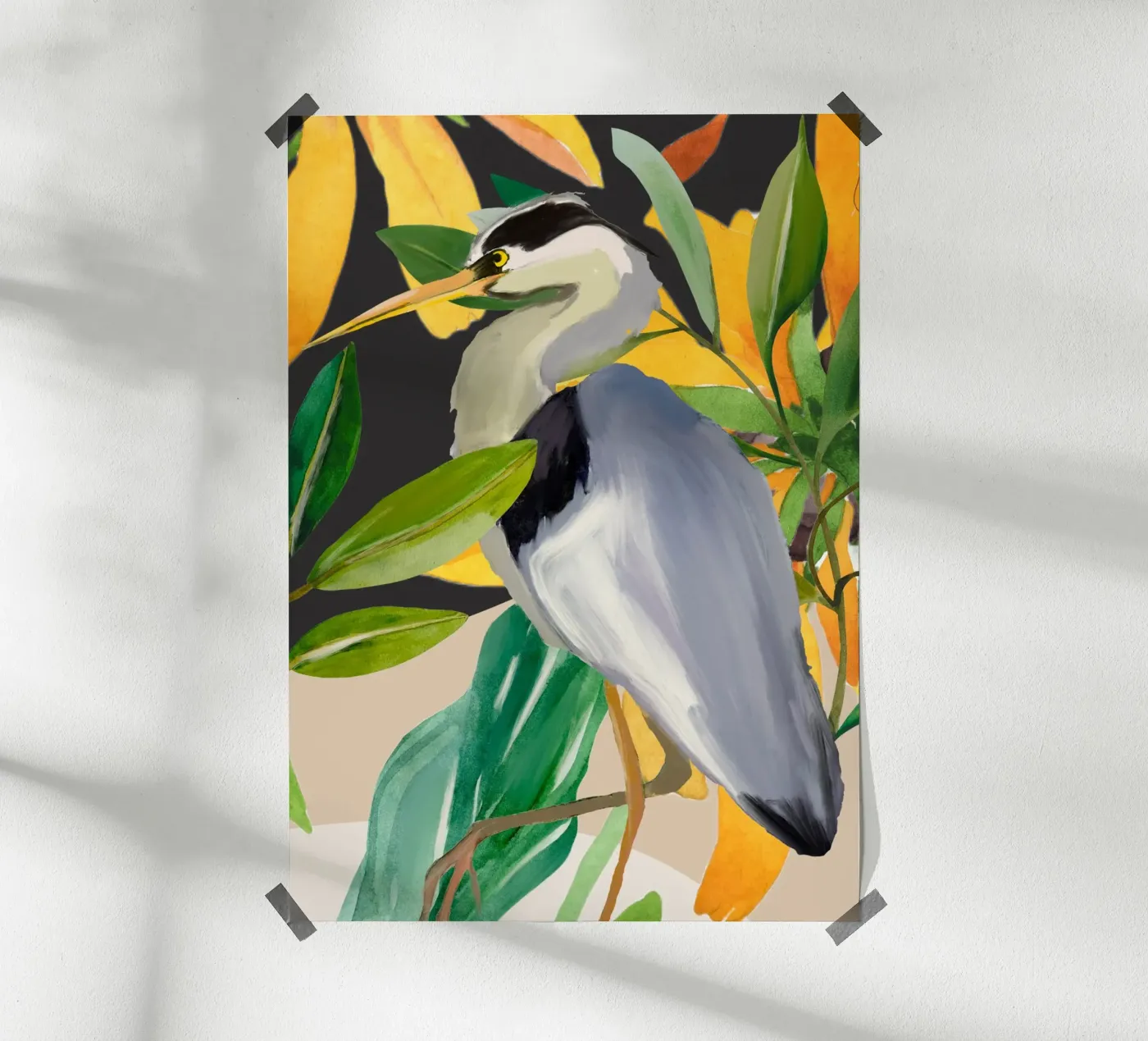 Heron poster da M.A.Z.U.N.