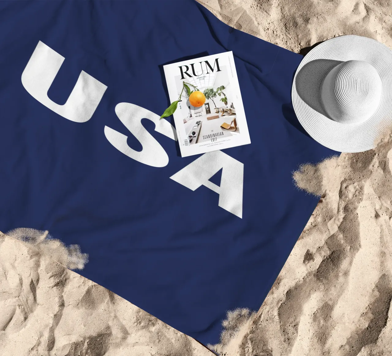 STATI UNITI D'AMERICA telo mare da Simple