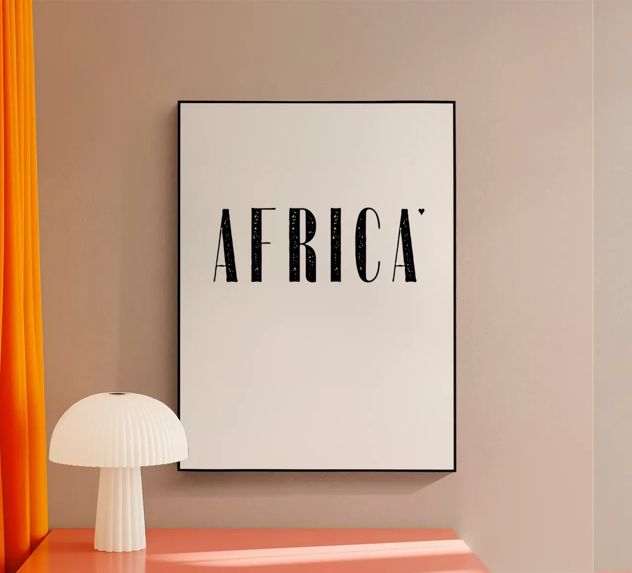 Africa plexiglass da typotraveler